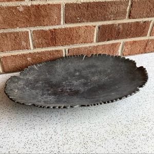 Rough Hewn Pewter Tray